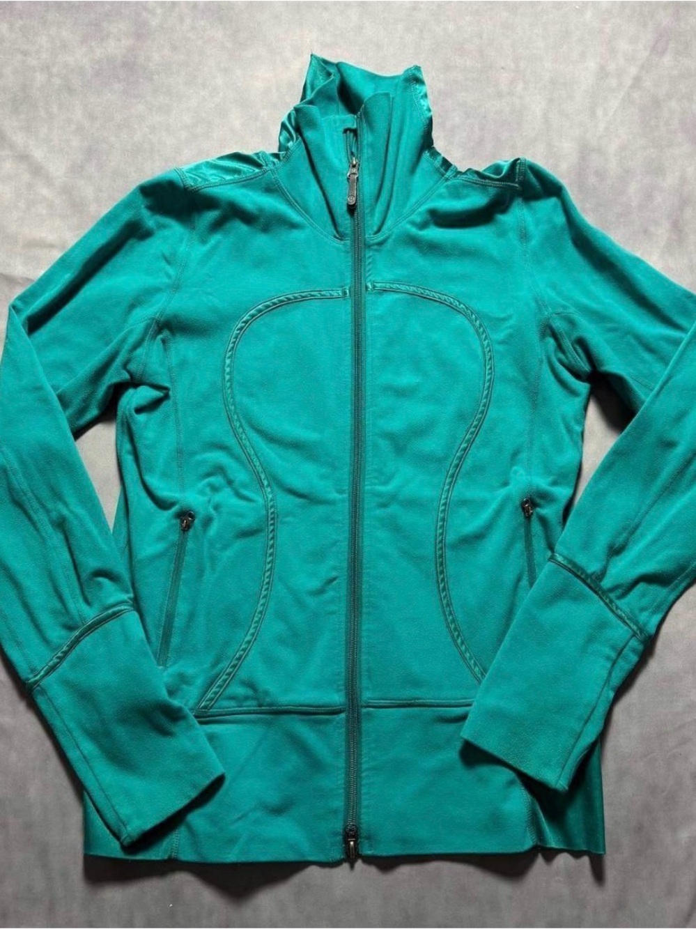 lululemon athletica Teal Full-Zip Utility Jacket